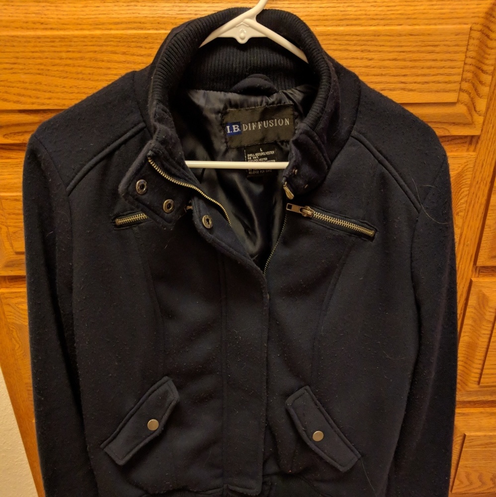 Women's knit jacket.